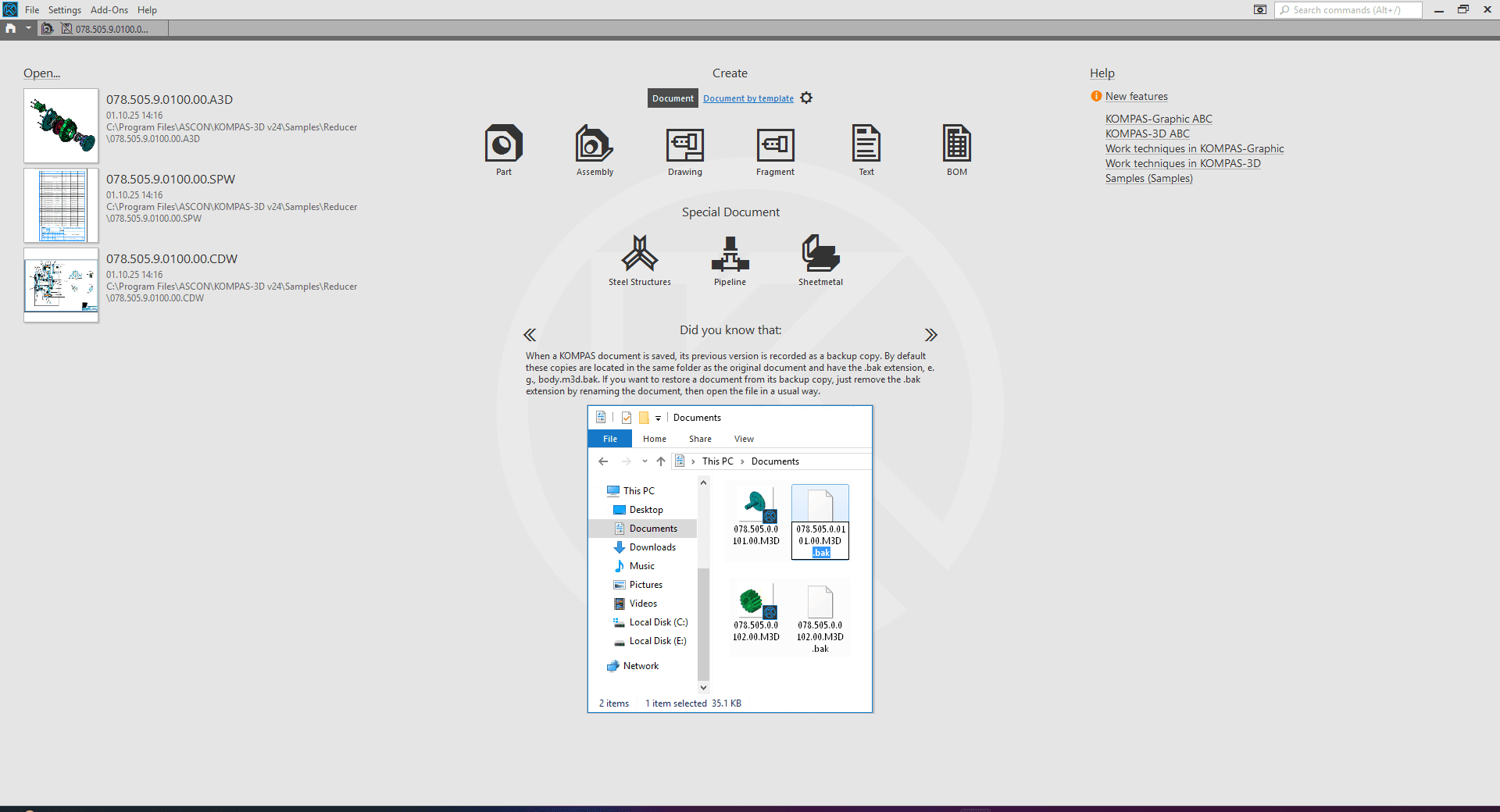 kompas interface 113317